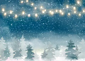 Capisco Žiemos Akvarelė Miškų Fotografijos Fonas Kalėdų Eglutės Photoshoot Fone Naujagimiams Studija Nuotrauka Backdrops