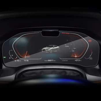 Automobilio Stilius BMW 4 Serijos G22 G23 G24 2020-Dabartinė GPS Navigacijos Ekrano Plėvelė prietaisų Skydelio Ekrano Plėvelė Interjero Lipdukas