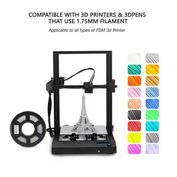 Enotepad 1.75 mm 1kg PLA 3D Peinter Gijų Puikiai poveikio stiprumas 3d spausdintuvo kaitinimo didelis spalvų spindinčią tamsoje