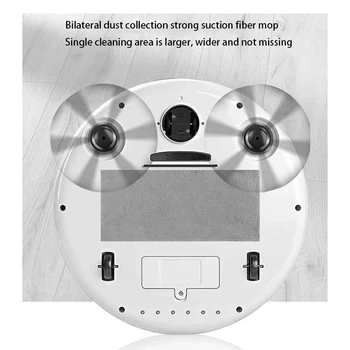 Automatinis ing Robotas Mini Namų Nešiojamų intelektinių Dulkių siurblys UV Lempa Funkcija, 4 in 1