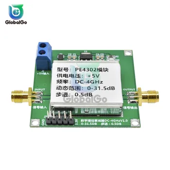 PE4302 Skaitmeniniu RF Attenuator Modulis 1MHz iki 4GHz 0,5 dB veiksmus 31,5 dB 5V