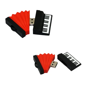 USB flash drive 64gb memory stick pendrive 128gb animacinių filmų Fortepijonui/ organų pen drive 4gb 8gb 16gb 32gb kūrybos dovana, usb u disko