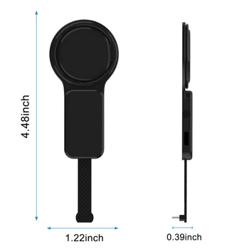 C tipo Dual Adapterio Žiedas Turėtojas 3.5 mm Audio & Įkroviklio Įkrovimo Konverteris, skirtas Samsung S8 S9 S10 Huawei P20 30 Pro 