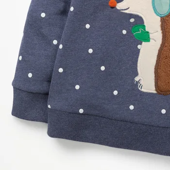 2-10 metų rudenį naujų animacinių filmų ežys vaikų drabužių mergaičių megztiniai vaikų drabužių mergaitės berniukai vilnos megztinis