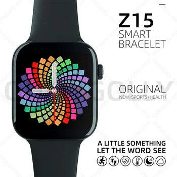 Z15 Smartwatch Serijos 6 IWO Smart Watch Vyrai Moterys EKG Širdies ritmo Monitorius Sporto Veiklos Tracker Relogio ios iwo 12 amazfit X6 X7