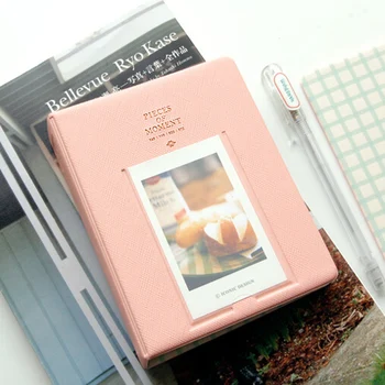 64 Kišenės Polaroid Foto Albumo Mini Momentinį Vaizdą Atveju Saugojimo Fujifilm Instax Mini Kino 8 Korėja Instax Albumą Fotografia