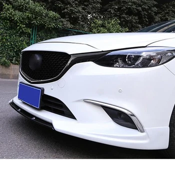 CEYUSOT NAUJŲ Mazda 6 Automobilio Grotelių Apdailos Juostelės 2016 17 18 ABS Medžiaga, Juodos spalvos PRIEKINIS Bamperis Pilnas Grotelės, Dangčio Apdaila MAZDA6 M6 Sedanas