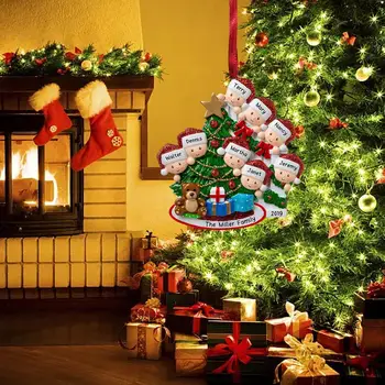 2020 Karantino Kalėdų Gimtadienius Šalis Dekoro Puošyba, Dovanų Asmeninį Kabinti Pakabučiai Ornamentu Kalėdų Eglutės Papuošalus