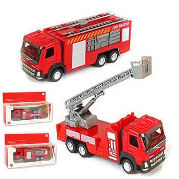Lydinio Vandens Purškimo Pistoletas Žaislas Sunkvežimis gaisrinė mašina Gaisrininkas Sam Fire Truck (Variklių Transporto priemonių, Automobilių, Muzikos, Šviesos, Švietimo Žaislai Vaikams Berniukas