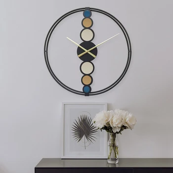 Prabanga Kūrybos Aukso Sieninis Laikrodis Didelis Modernus Minimalistinio Modernaus Dizaino Sieninis Laikrodis Kambarį Šiaurės Didelis Sieninis Laikrodis Dekoras