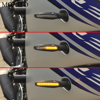 Universalus Motociklas Posūkio Signalo LED Lemputė Mirksi posūkio Žibintas Variklių Taisymas Už Yamaha MT07 MT09 MT10, mt 07 09 10 mt-07 mt-09