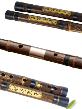 Kinijos Bambuko Fleita Dizi C D E F G Klavišą Flauta skersinės profissional Rankų darbo Flautas Bambu Muzikos Instrumentai flauta bambú