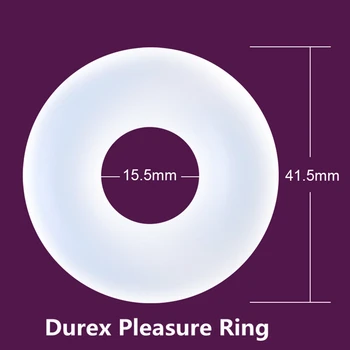 Durex 3 1. Vibratorius Žiedas Klitorio Ejakuliacija Stimuliacija Atidėti Plėtros Žiedas Suaugusiųjų Sekso Žaislais Vyrams, Poroms Intymi Geras