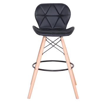 2vnt Medinio Baro Kėdės Minimalistinio Modernaus Tvirtai Aukštas, Kėdžių, Baro Kėdės, Kavos Barą Gerti Barstool Namų Funiture Virtuvės Kėdės