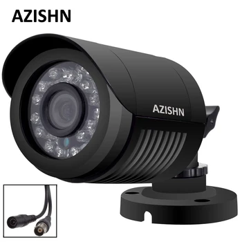 AZISHN HAINAUT Kamera 720P/1080P/5MP CCTV Saugumo AHDM HAINAUT-M HD Kamera IR-Cut Naktinio matymo IP6 lauko kulka Fotoaparato OBJEKTYVAS 1080P