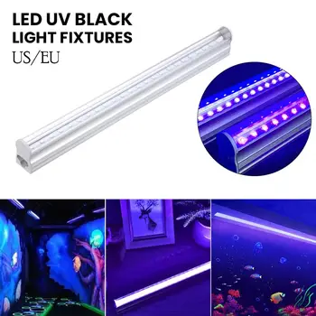 UV LED Scenos Šviesos Juosta 5W Integruotos Lemputės Nešiojamų Šalies Klubas DJ Įranga Su Jungikliu 5V Standus LED Juostelės Home Žibintai