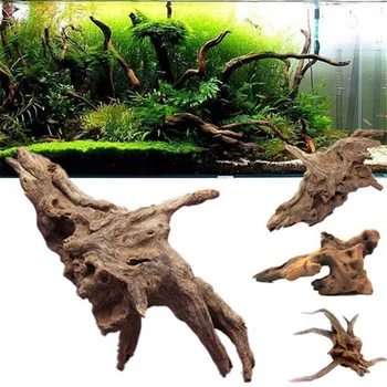 Akvariumo Augalų Kelmas Ornamentu Driftwood Medžio Žuvų Bakas Medienos Gamtos Kamieno Landscap Dekoro Akvariumo Apdaila