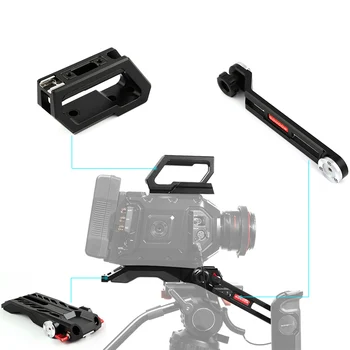 Gondoer Už Blackmagic URSA Mini 4K 4.6 K Skaitmeninė Kino Kamera, Pečių Kit vaizdo Įrenginys su vaizdo Ieškikliu montavimo laikiklį GD-MN-01