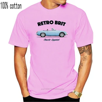 MGB ROADSTER t-shirt. RETRO BRIT KLASIKINIŲ AUTOMOBILIŲ BRITISH LEYLAND MORRIS GARAŽAI