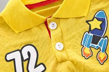 Kūdikių Mados Vasaros Drabužių Nustatyti 2019 Naujas Mielas Laiškas Trumpas Rankovės marškinėliai Tiktų Vaikams, Drabužiai Berniukams, Apranga
