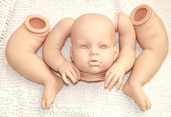 NPK 70cm Lėlės Formos Atgimsta bamblys Prototipas Lėlės Rinkinys Unpainted silikono Lėlės Dalys Atgimimo Rankiniai Įrankiai Kūdikių bebe reborn rinkinio
