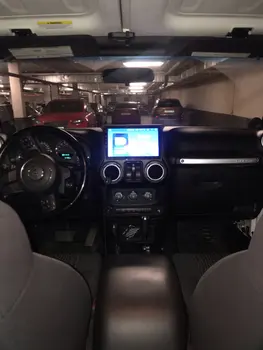 Android 10.0 Automobilio radijo Grotuvas GPS Navigacija Jeep Wrangler 3 JK 2010-2017 Auto Stereo 2din Multimedijos Vaizdo Grotuvas HeadUnit