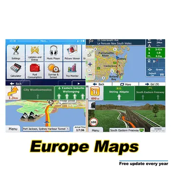 Auto Žemėlapis Kortelės, GPS Navigacija, Automobilių Reikmenys 8G Juoda 7