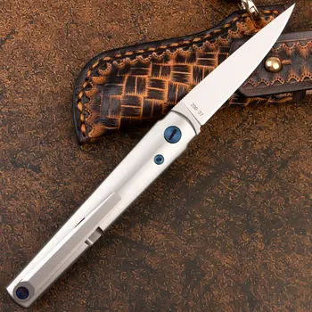 PEGASIM390 plieno lauko sulankstomas peilis nešiojamas kišenėje peilis greitai atidaryti aštrių lauko gelbėjimo lankstymo EDC cutter