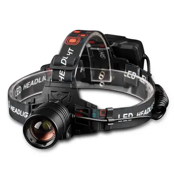XHP50 Įkraunamas LED Žibintas Galingas Žibintas už Caming Žvejybos su Galvos Žibintuvėlis LED Žibintuvėlis-3*18650 Baterija