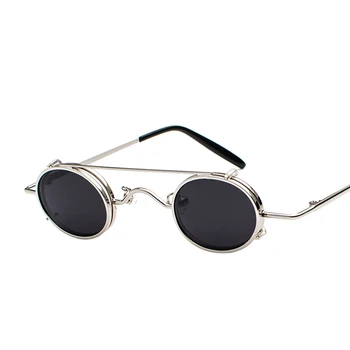 Kachawoo didmeninė 6pcs mažas ovalo formos retro akiniai nuo saulės vyrams aukso metalo rėmas įrašą apie saulės akiniai moterims turas vasaros 2018 UV400