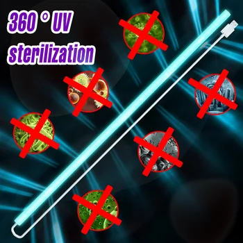 254nm Ultravioletinių Baktericidiniu Šviesos diodų (LED) Sterilizer uv-C Lempa, Vamzdžio Smart Jutikliai UV Dezinfekuoti Bakterijų Šviesos Juostelė Miegamųjų Namo