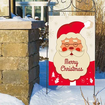 1P 45x30cm Linų Reklama Kabo Vėliavos, Lauko Linksmų Kalėdų Dekoracijas Namuose Kalėdų Papuošalai Kalėdos Nauji Metai Navidad